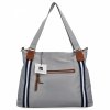 Torebka Damska Shopper Bag firmy Hernan 6815 Jasno Szara
